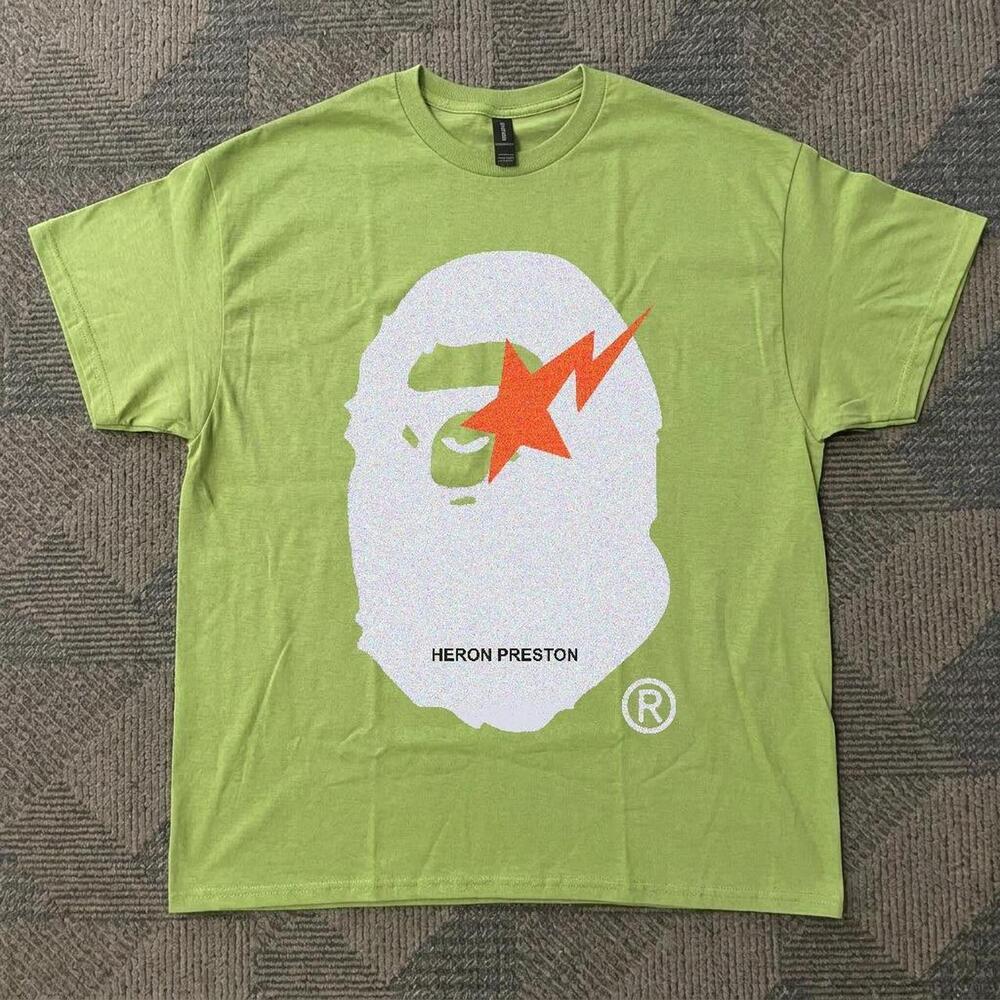 Bape A Bathing Ape X Heron Preston Cotton T-Shirt
